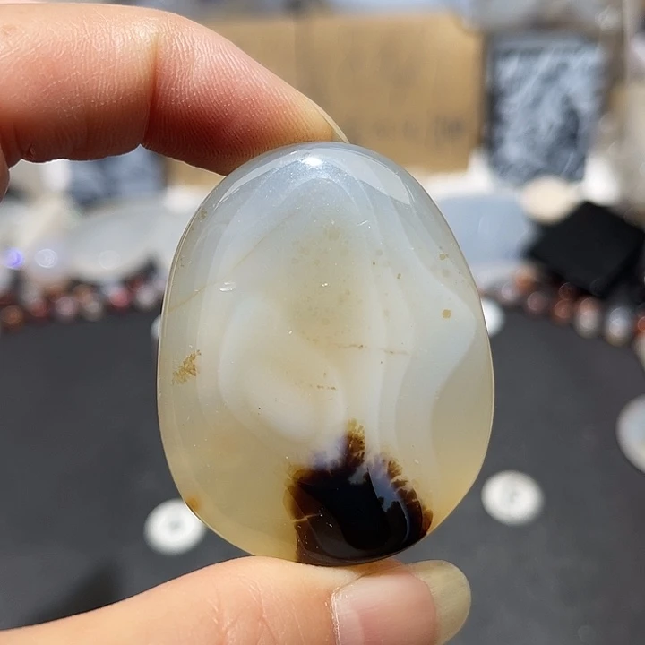 玛瑙/玉髓未镶嵌吊坠(不含链)