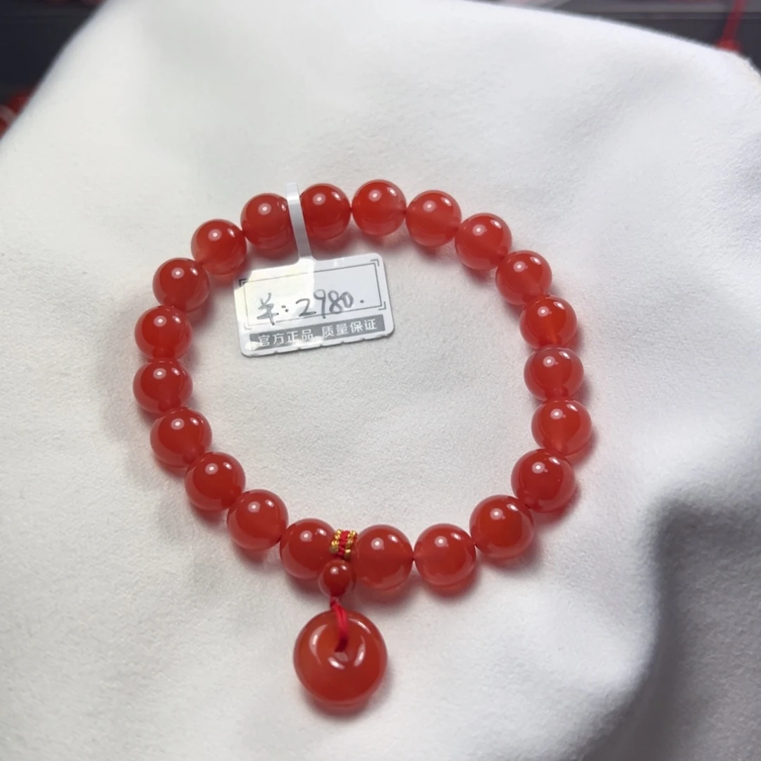 手串未镶嵌南红玛瑙