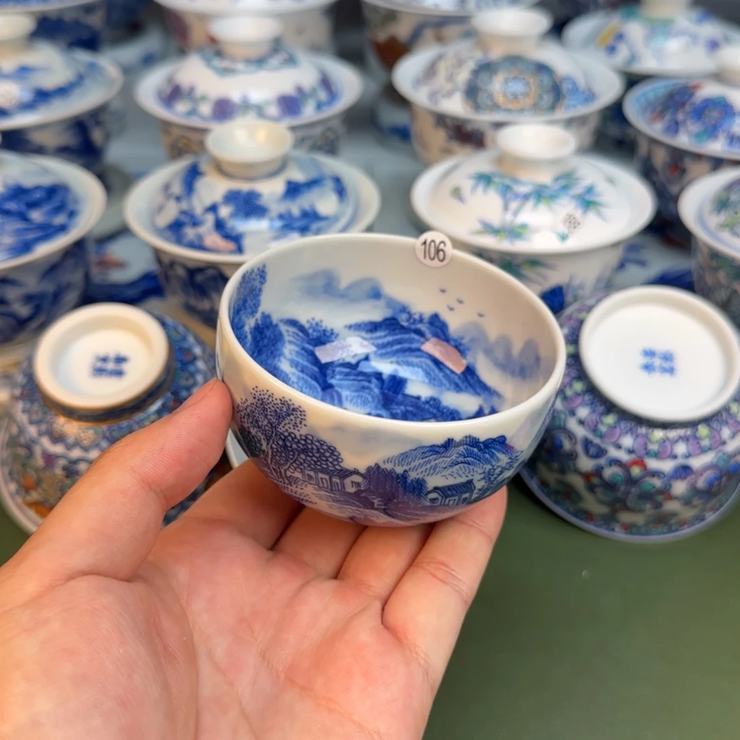 彦祖纯手工手绘茶具106