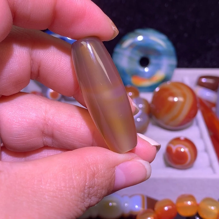 玛瑙/玉髓未镶嵌颈饰