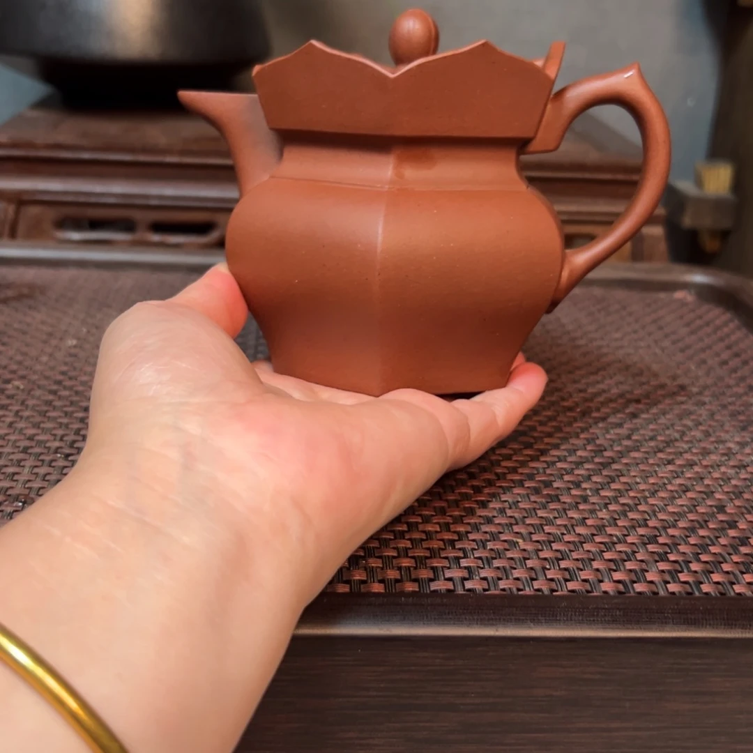 茶壶紫砂宜兴紫砂全手工方器