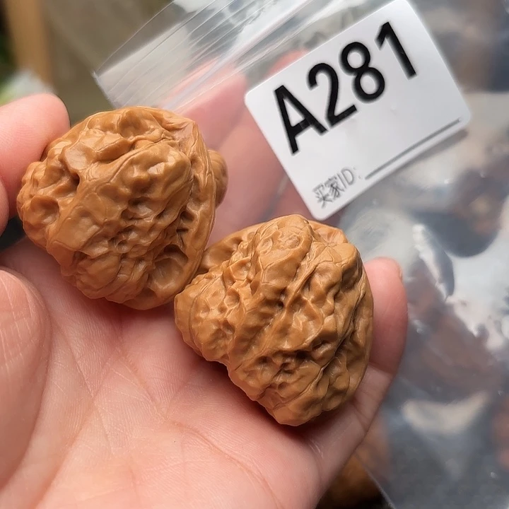 把件桃核核桃蛤蟆头37