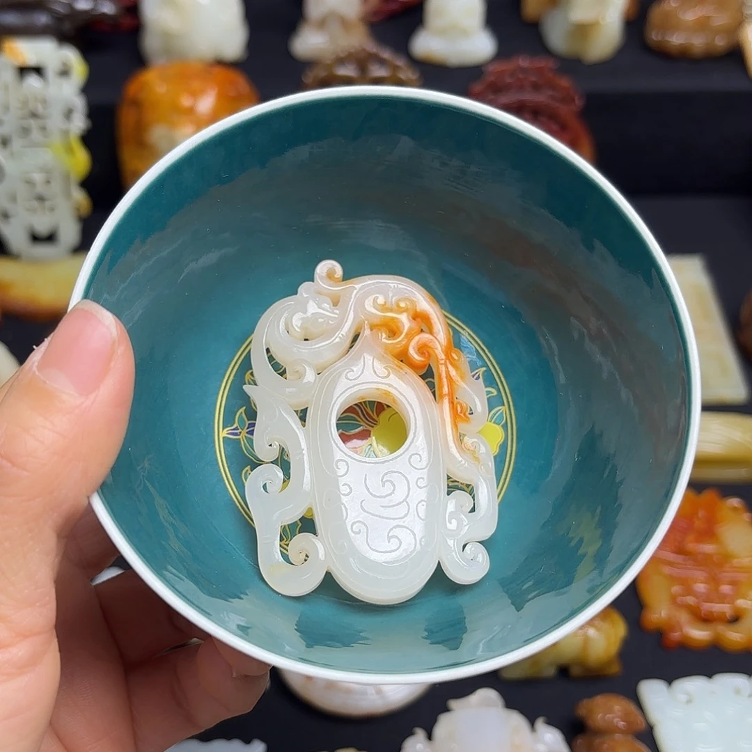阿***伟瓷片利民没摆件摆件