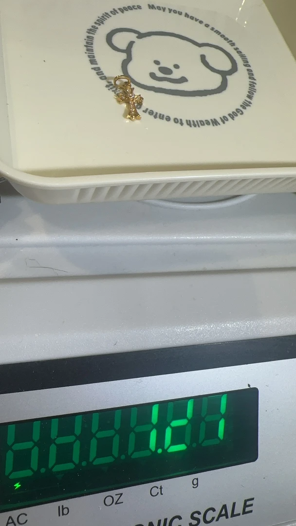 足金精品工艺吊坠