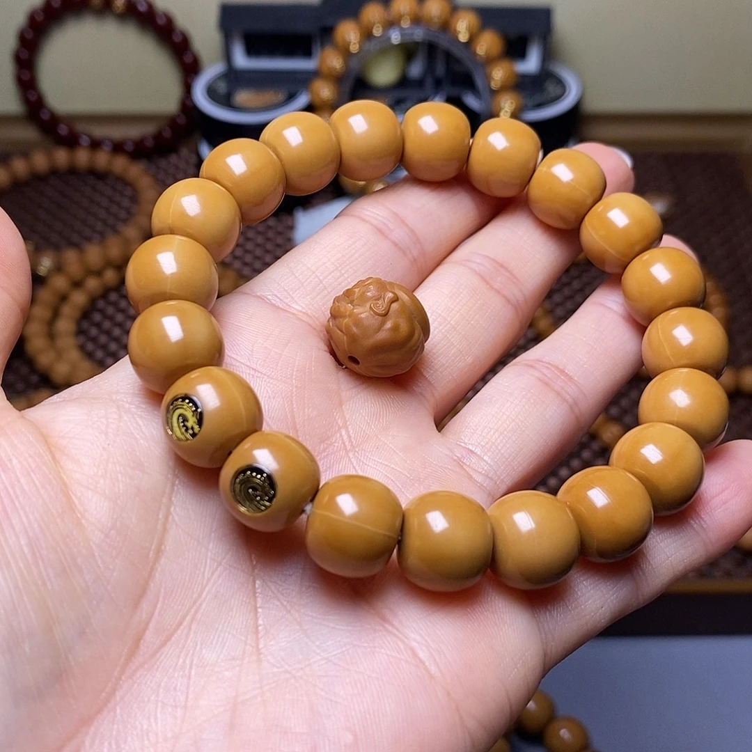 猴头核桃手串双标龙炎老型全品