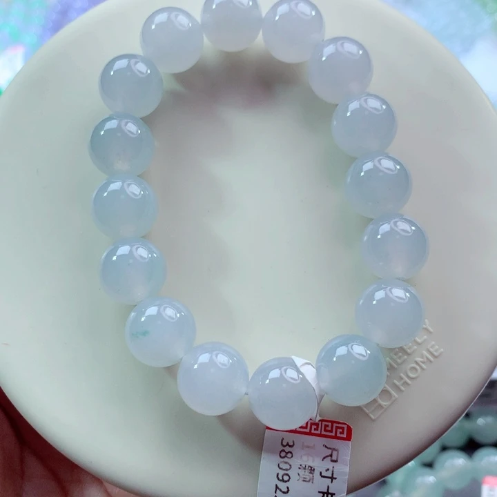 翡翠未镶嵌手链卡12.4