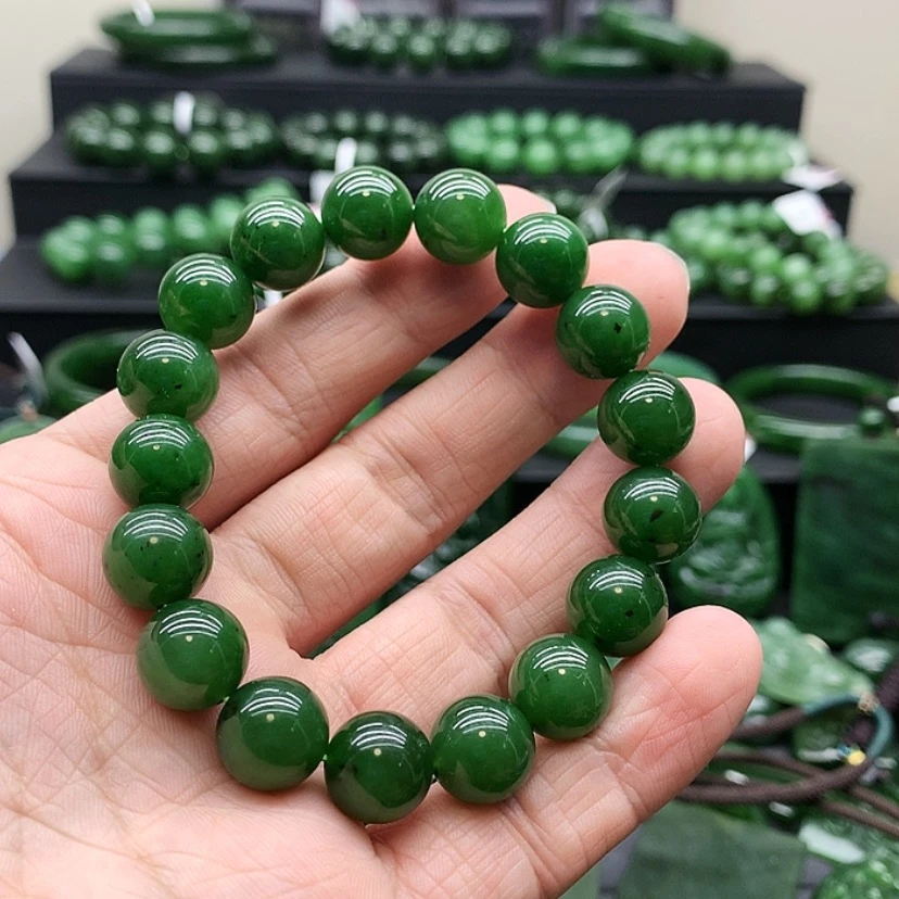 【闪购商品】和田玉（碧玉）手链未镶嵌