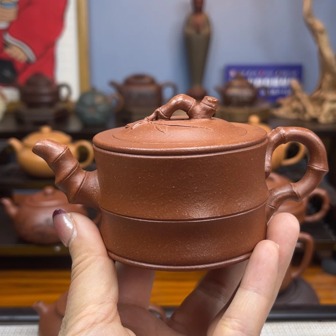 紫砂茶具半手工制作