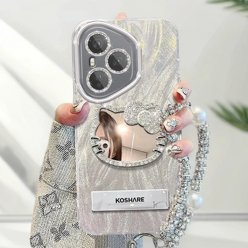 全包摄像头荣耀400Pro手机壳镜子DNP-AN00防摔软壳Honor400pro羽