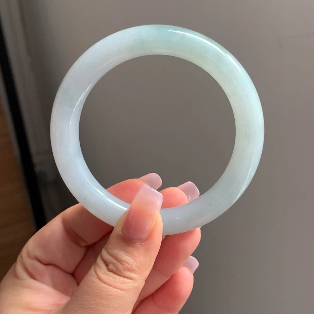 翡翠手镯未镶嵌11 58种水圆条