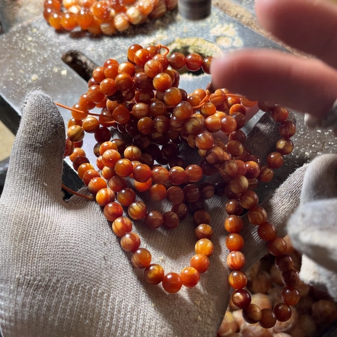 松木（琥珀木）手串/手链0.8.108树根