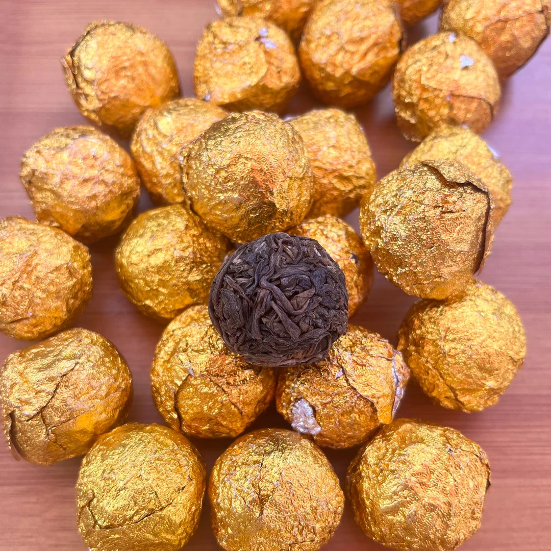 2024年 小勐峨 春龙珠 云南茶叶20颗 生茶 【19号】2-26