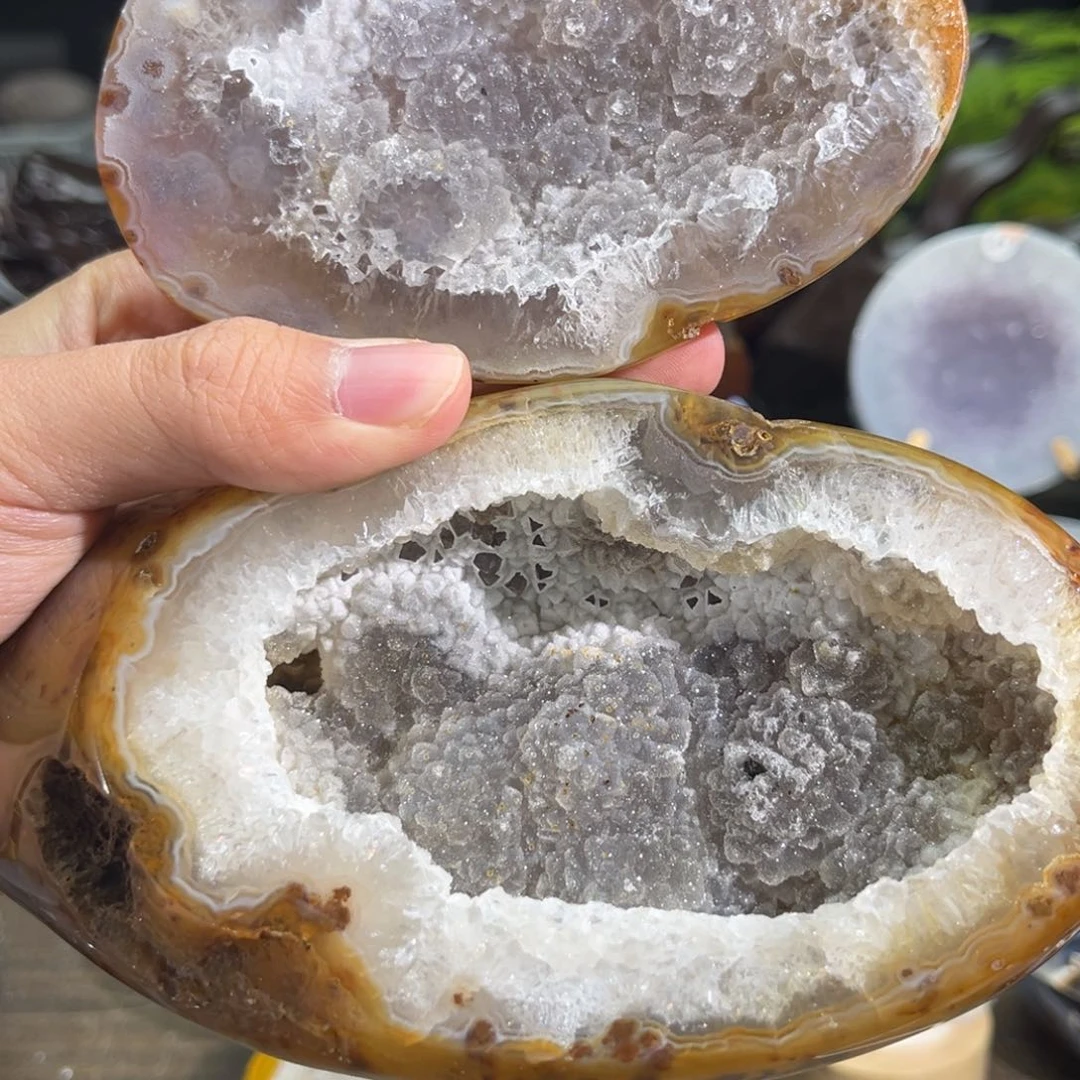 未镶嵌大型摆件（非配饰）紫晶恢*