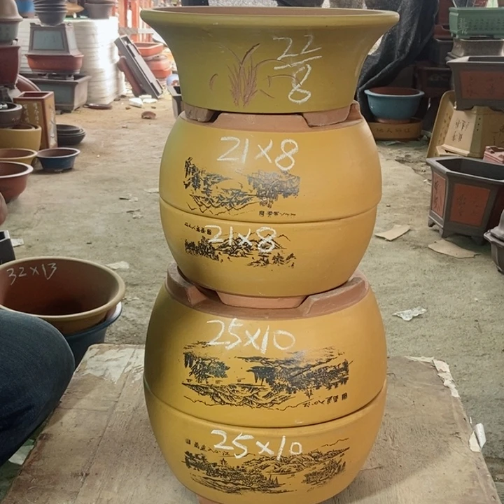 紫砂花盆紫砂紫砂