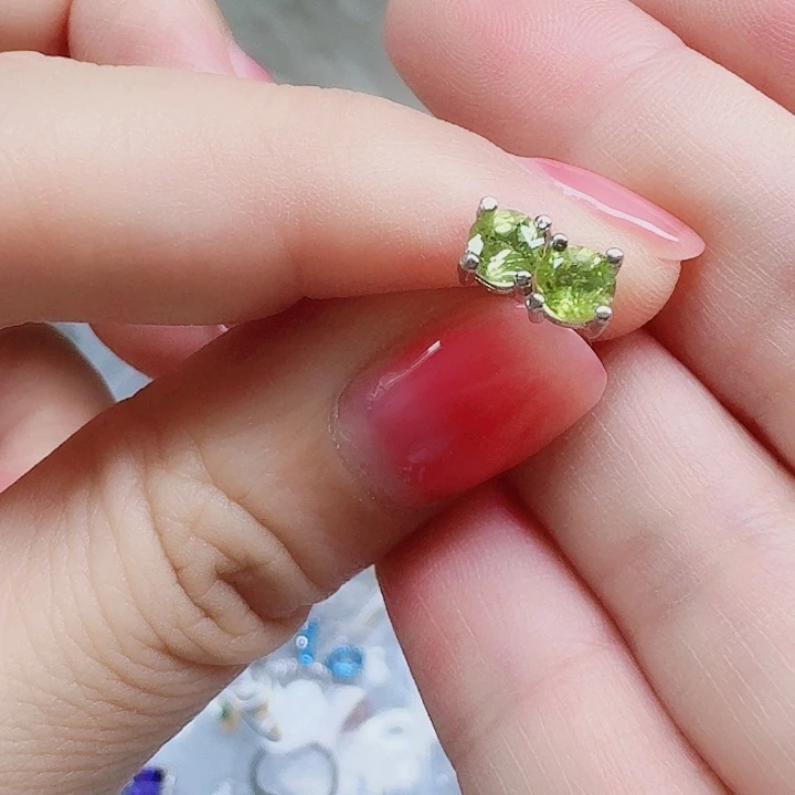 吊坠925银合成立方氧化锆