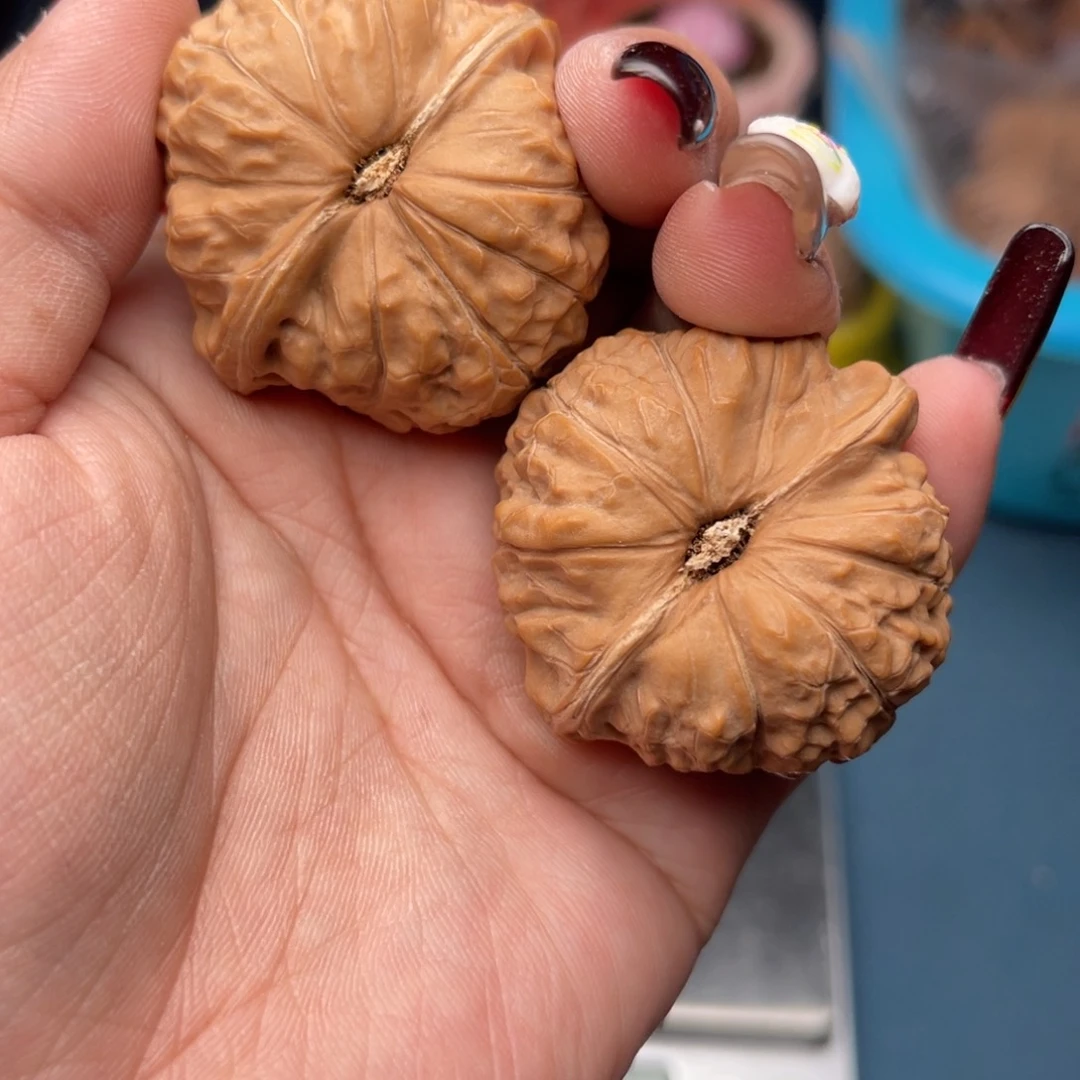 文玩核桃把件南瓜墩42