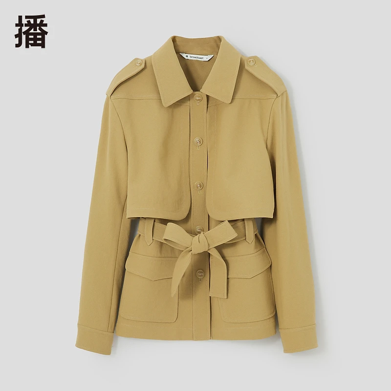 0551【赵老板专属】播秋季复古经典通勤秋冬小个子外套BDQ3WD0551