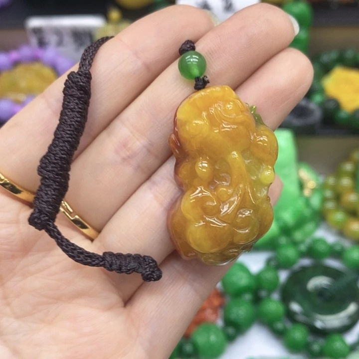翡翠未镶嵌手链项链41