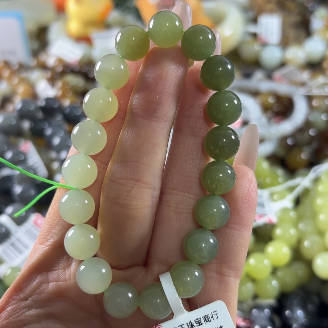 和田玉未镶嵌手串158