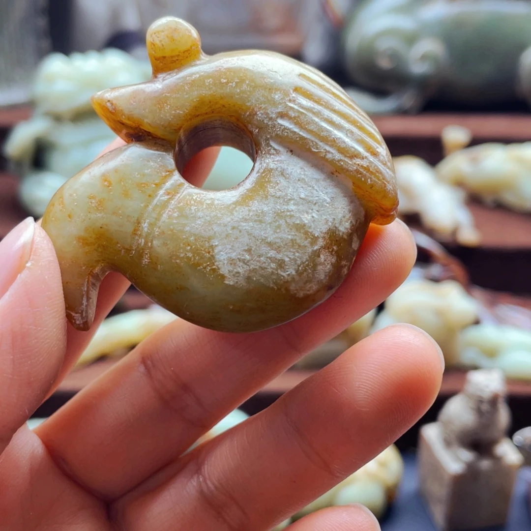 吊坠白玉菩提摆件