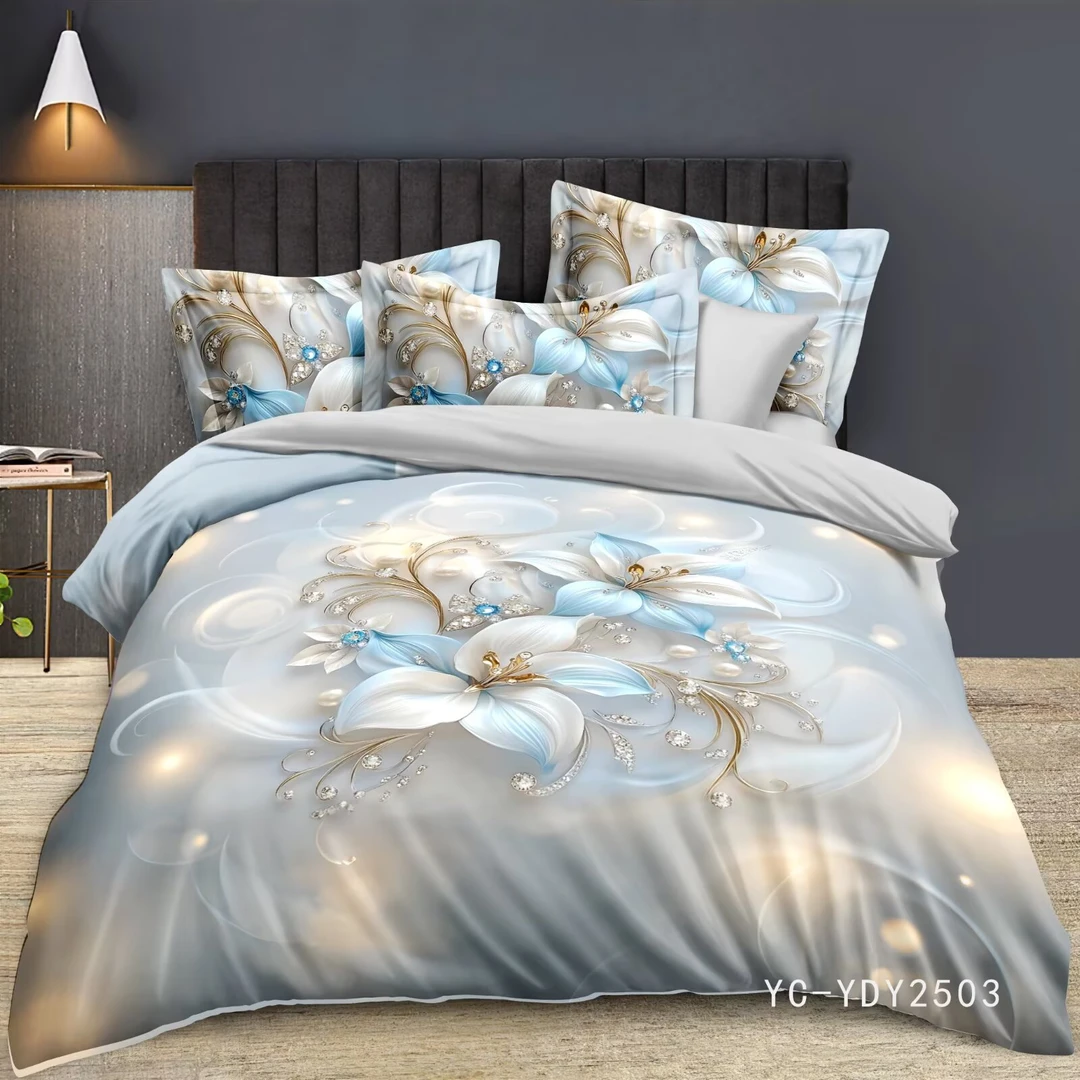 夏季5D三维立体夏凉被凉感软凉席三件套床盖款凉席亲肤夏被四件套