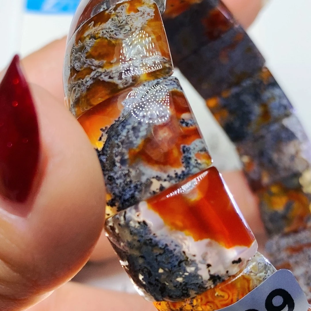 手镯玛瑙/玉髓未镶嵌好***来