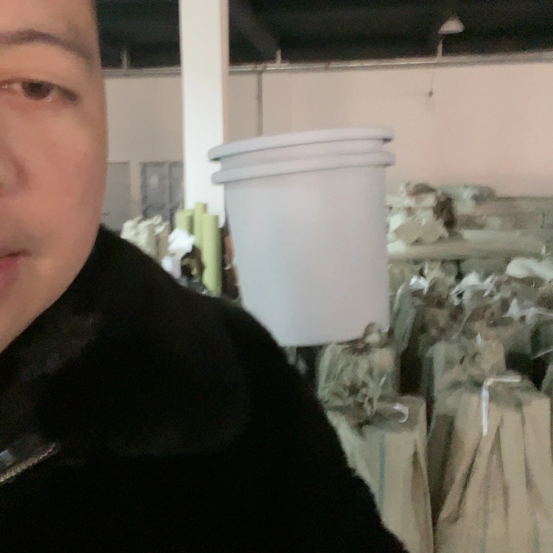 树脂灰白7号盆2个无托