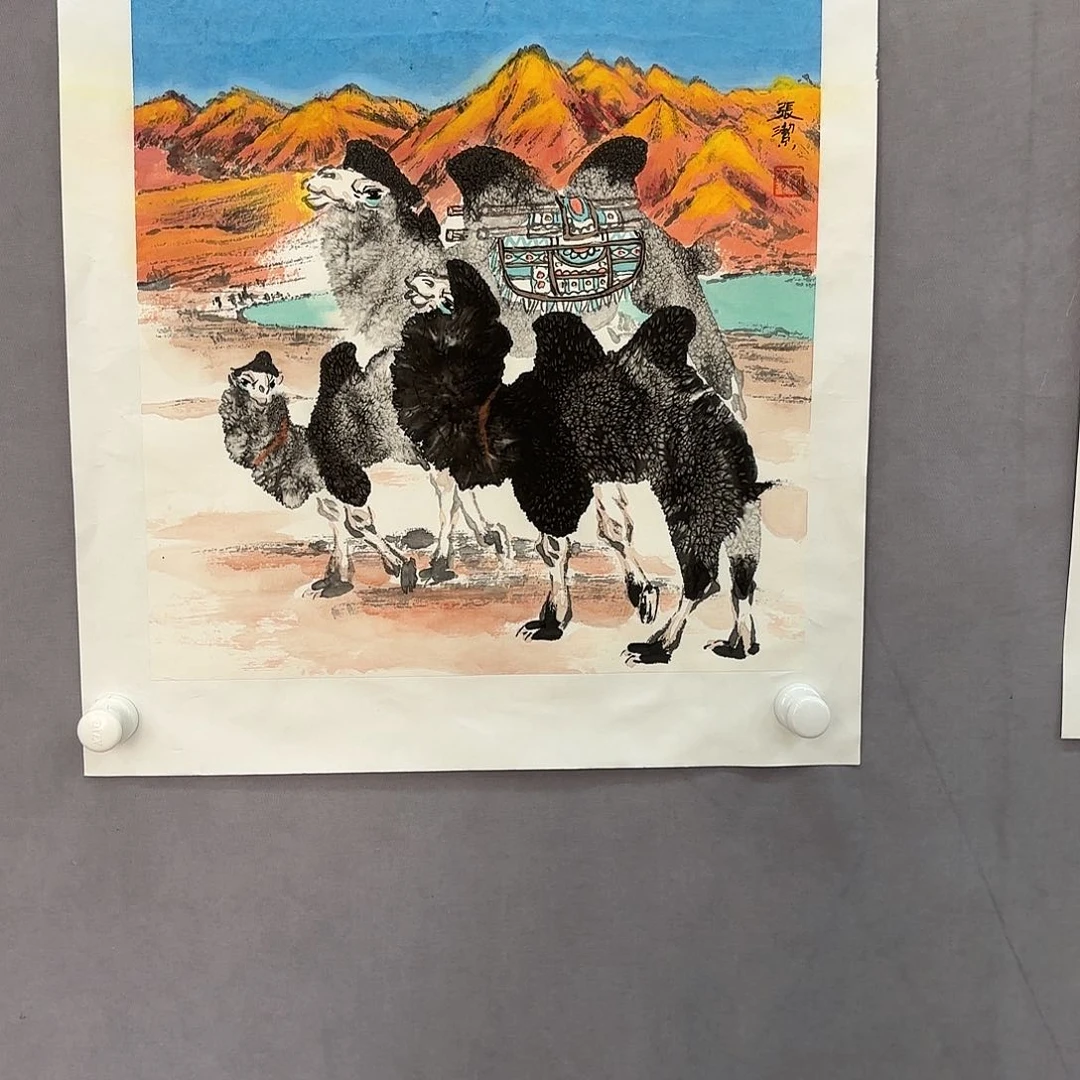 国画亲笔手绘原创