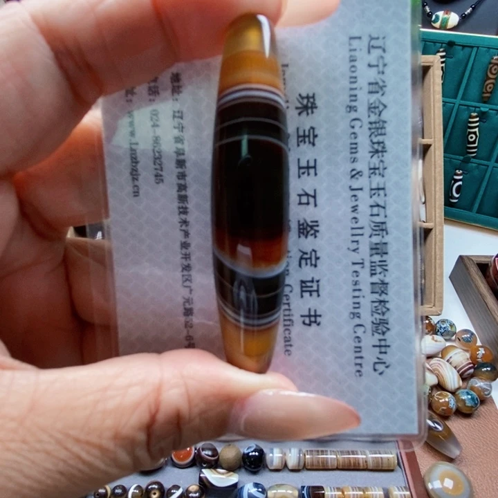 用***9玛瑙/玉髓颈饰未镶嵌