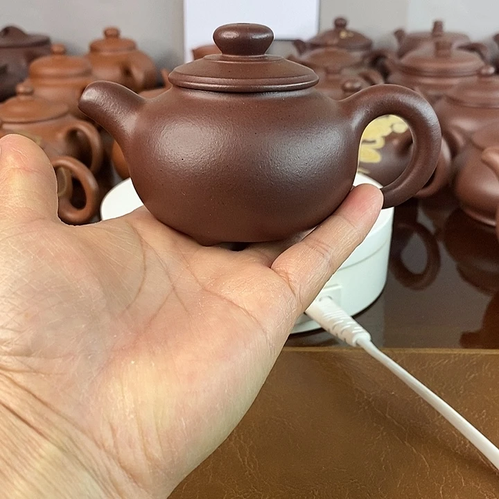 泓***森茶壶紫砂龙血砂小太极125cc