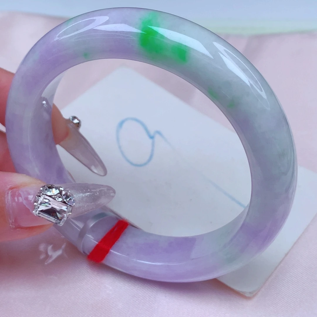 翡翠手镯未镶嵌天然缅甸翡翠A货手镯