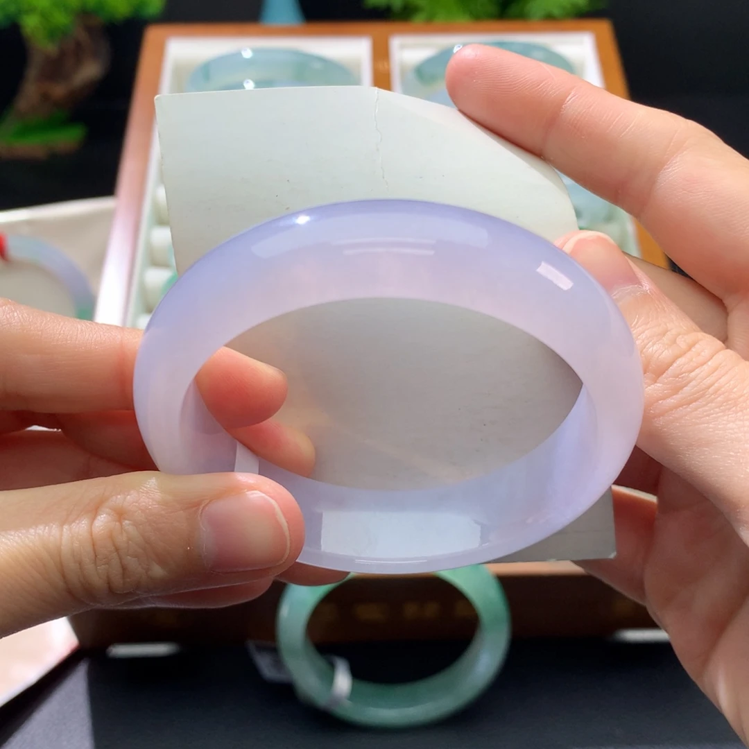 翡翠未镶嵌手镯闪购 19