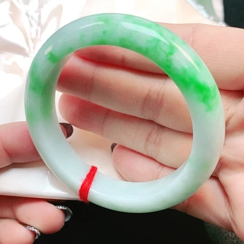 未镶嵌手镯翡翠正圈2646