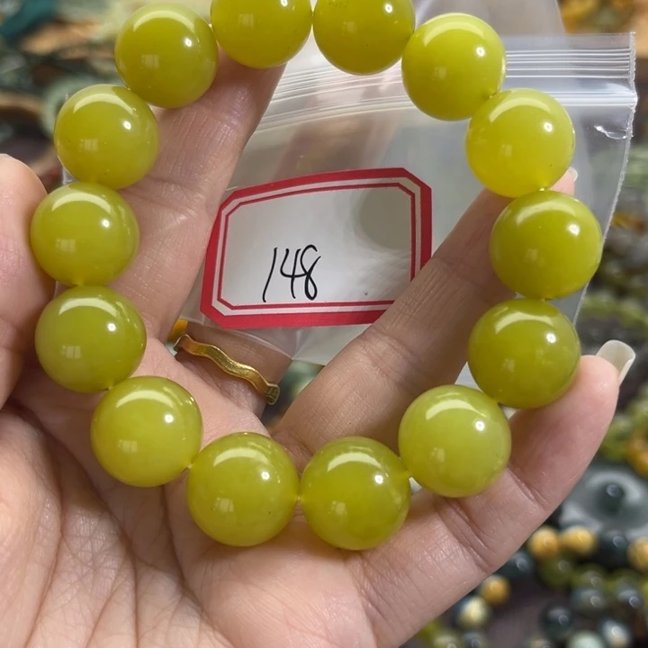 蛇纹石玉未镶嵌手链