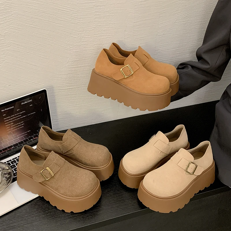 博肯鞋女春季2025新款外穿百搭单鞋软底防滑一脚蹬爆款勃肯鞋子