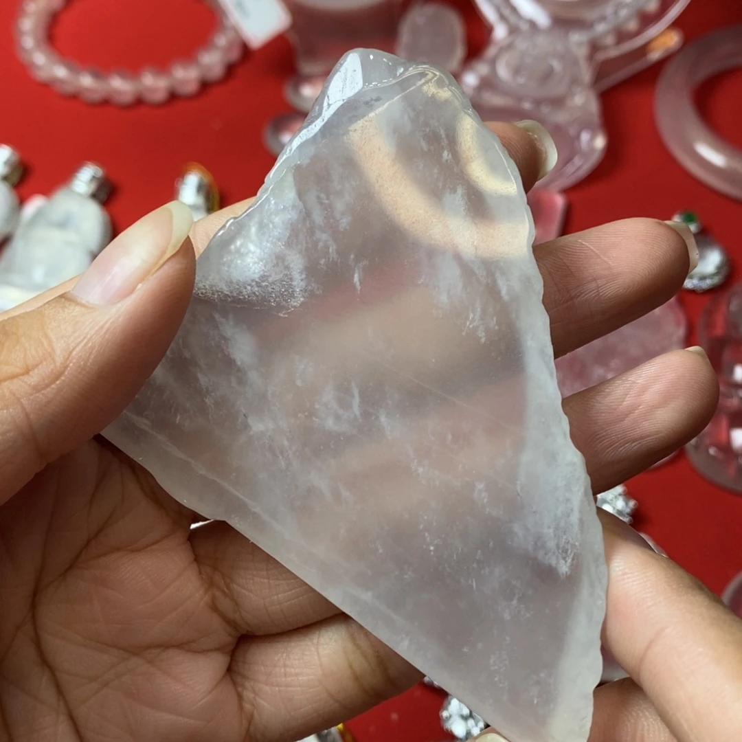 吊坠(赠链)未镶嵌石英质玉