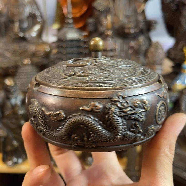 黄铜案台摆件物品摆件