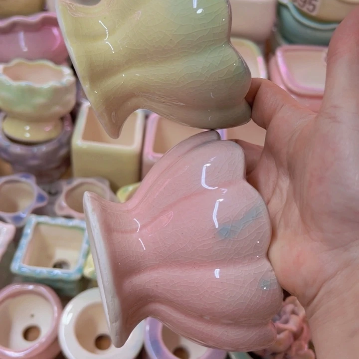 陶瓷花盆当场凑满12包邮