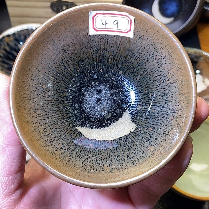 茶盏原矿原釉龙窑柴烧