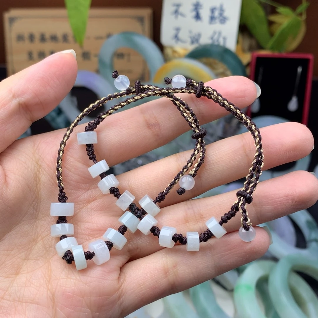 未镶嵌手链翡翠多样性