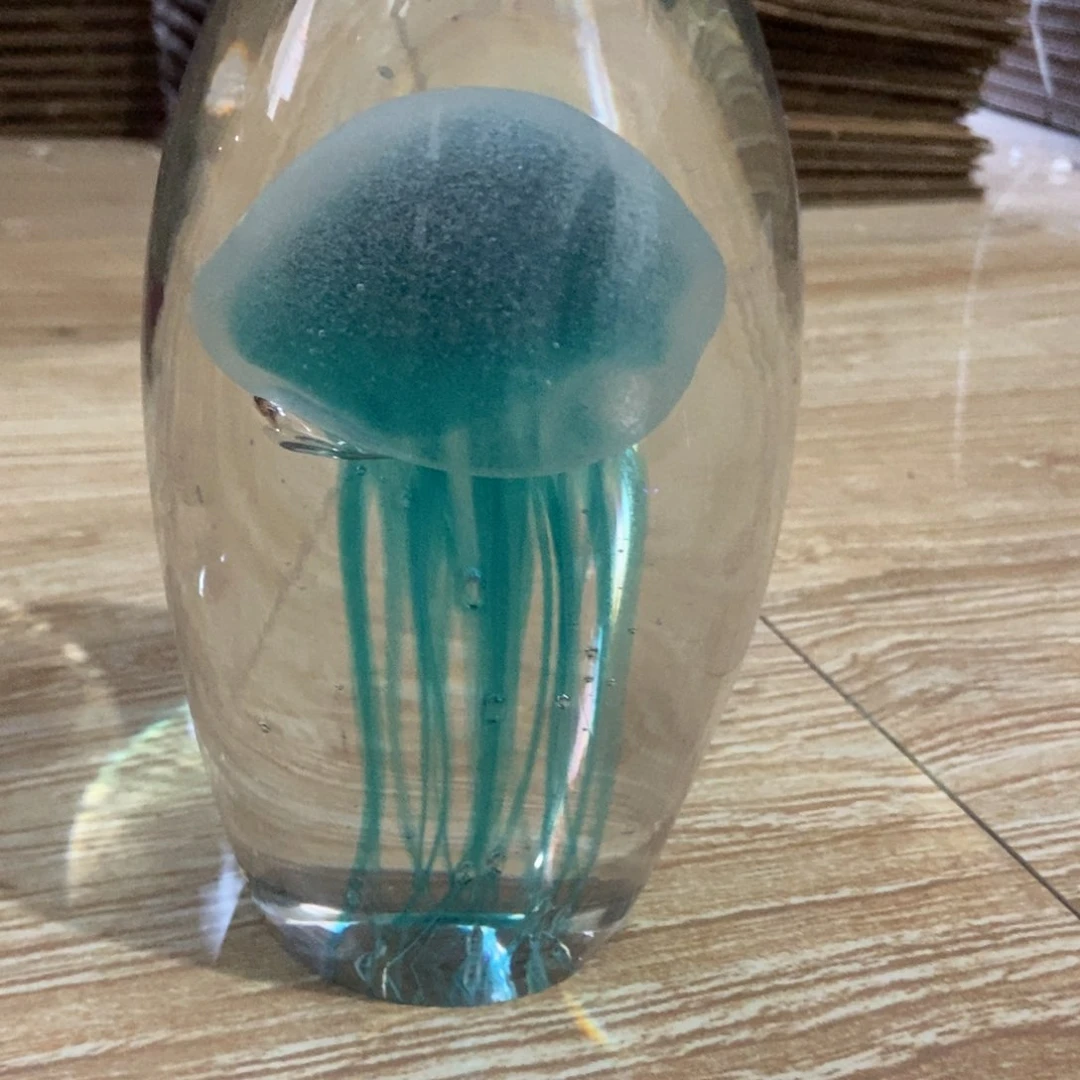 琉璃手工艺品微瑕湖水绿色502随机发50528585