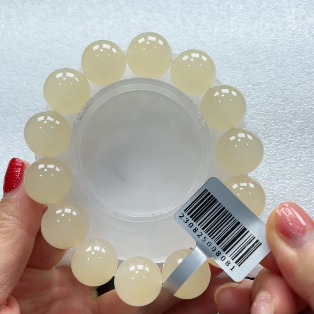 石英质玉手链未镶嵌+昕昕16.5