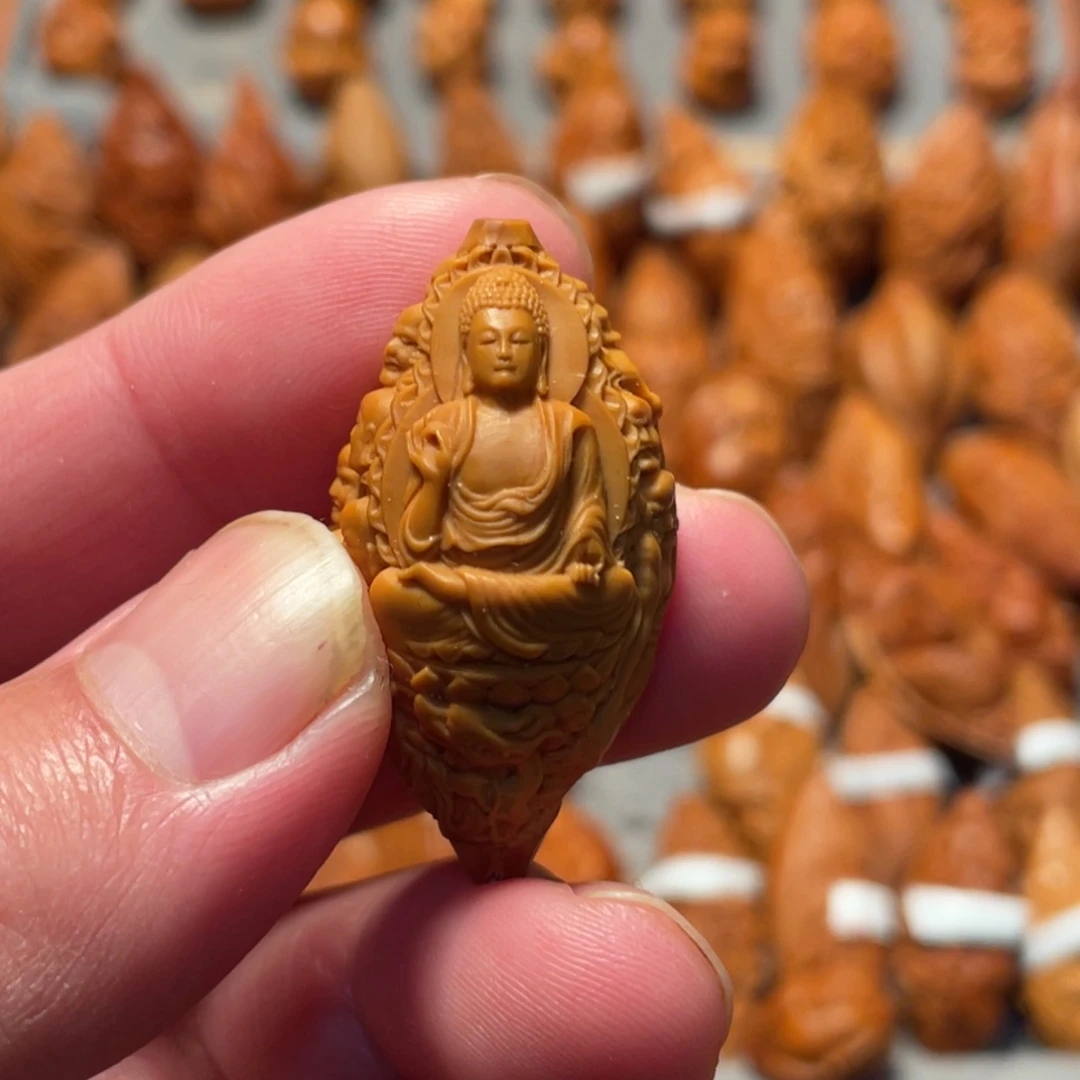 橄榄核手串/手链十八罗汉拜如来