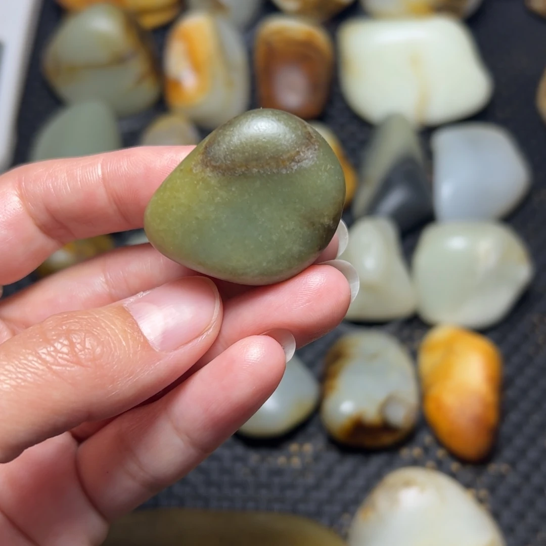 和田玉未镶嵌挂件2