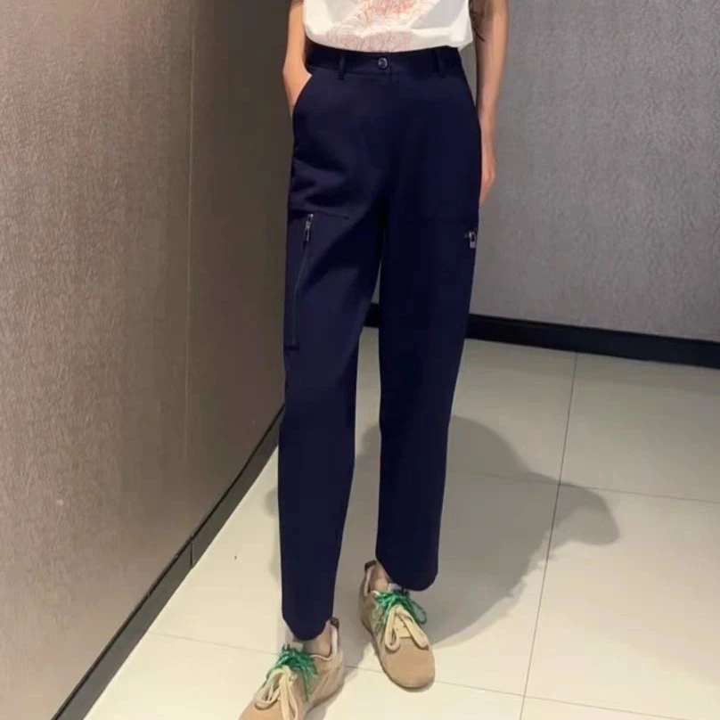 GIRDEAR/哥弟春夏新款未来暮色经典复古显瘦百搭小众工装裤110011