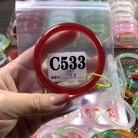 玛瑙/玉髓手镯合金