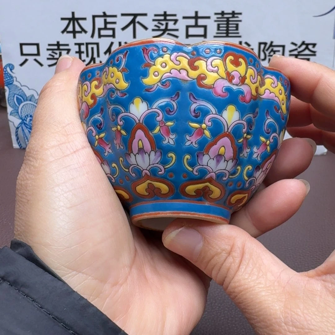 景德镇手工手绘展示