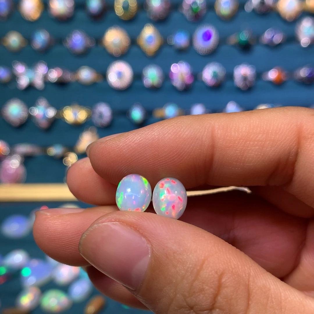 邓***瑶欧泊银S925镶嵌裸石定制镶嵌