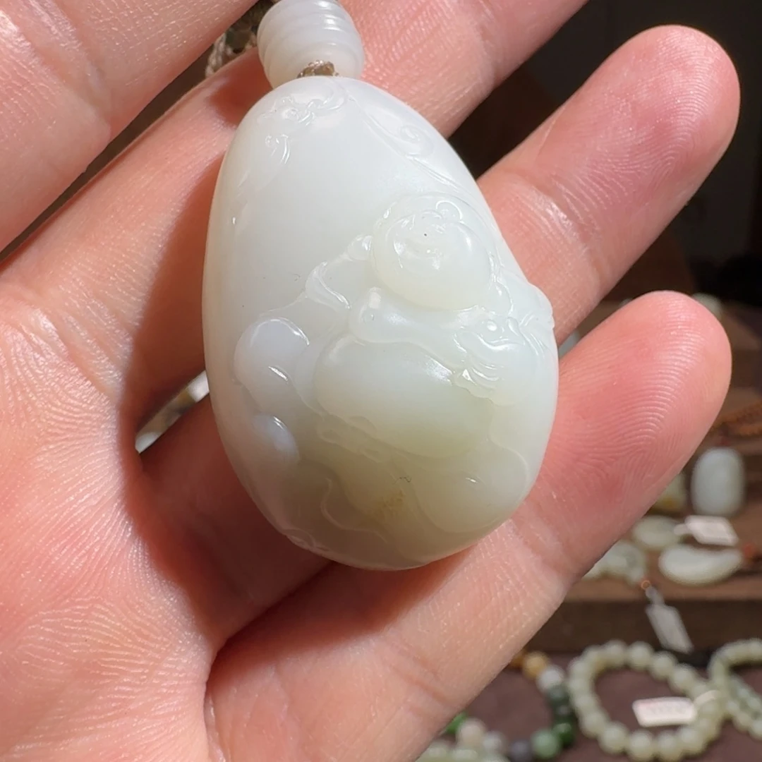 和田玉挂件未镶嵌