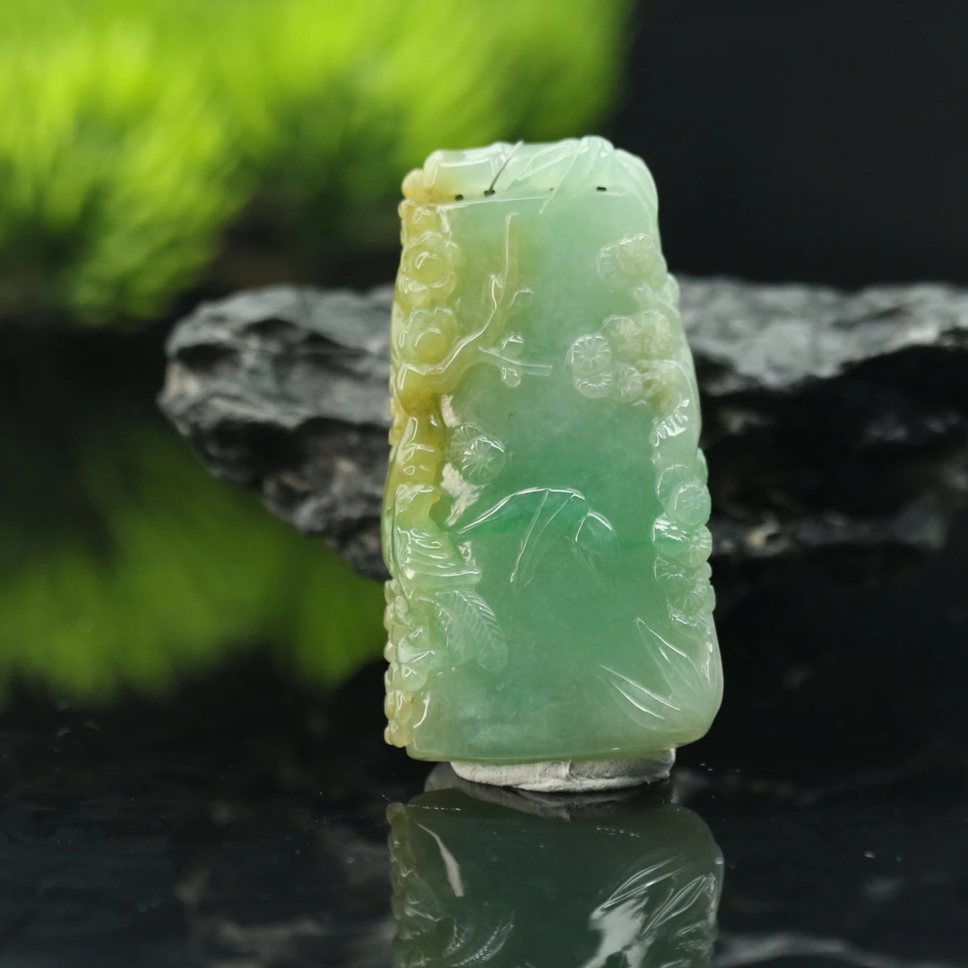 FC32天然缅甸翡翠A货吊坠/200668/保利厦门拍卖